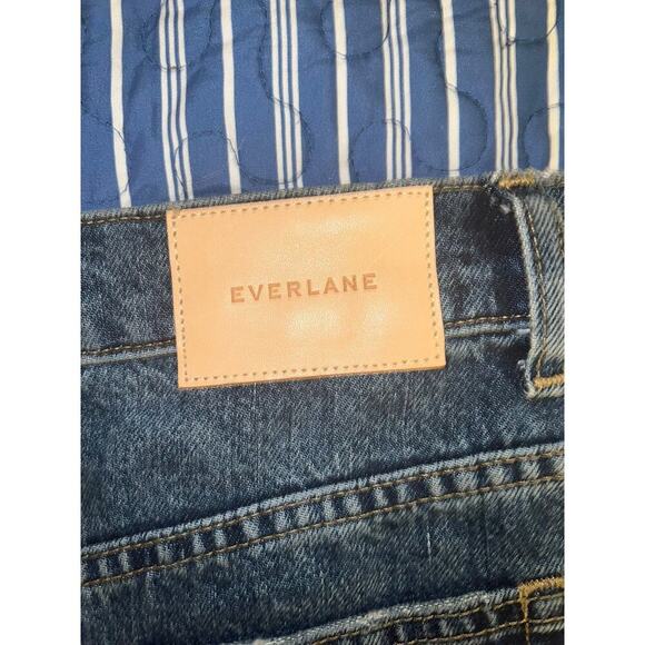Everlane the reconstructed denim skirt size 24 (0) - Picture 6 of 8